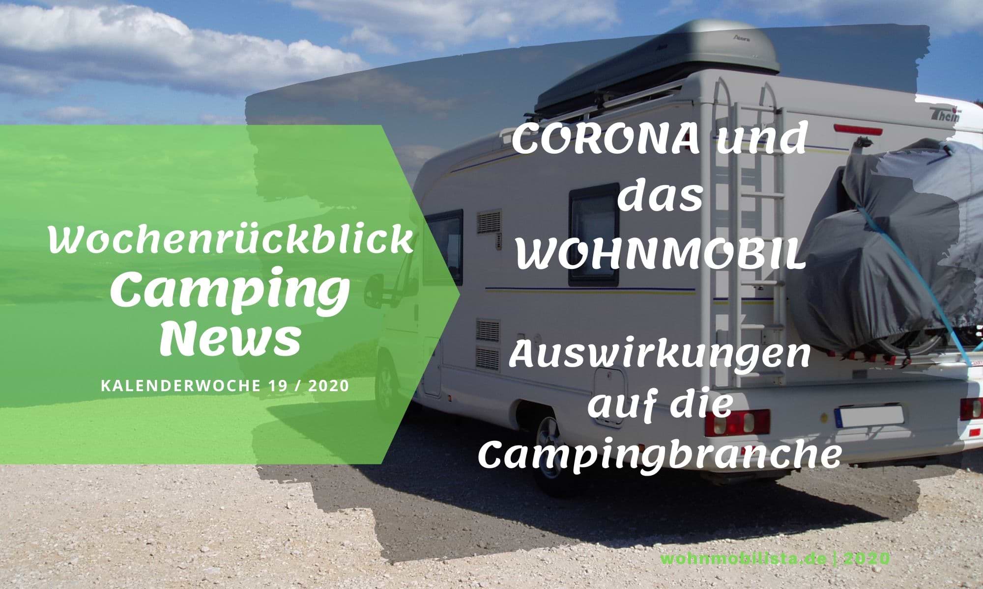 Camping News Wochenrückblick – KW19/2020