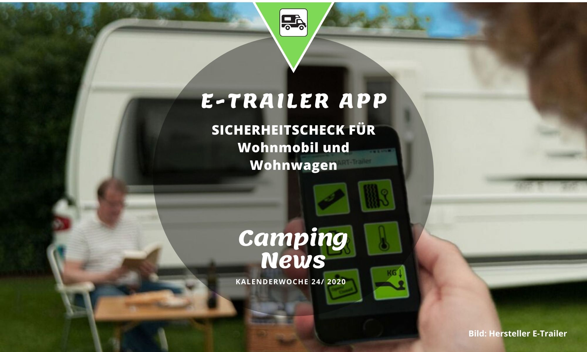 E-Trailer App für Wohnmobil und Wohnwagen