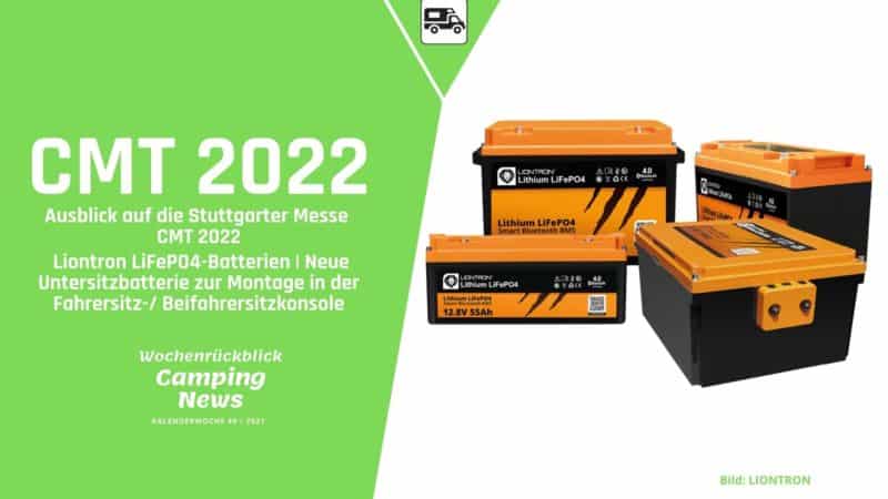 Liontron LiFePO4-Batterien auf der CMT 2022
