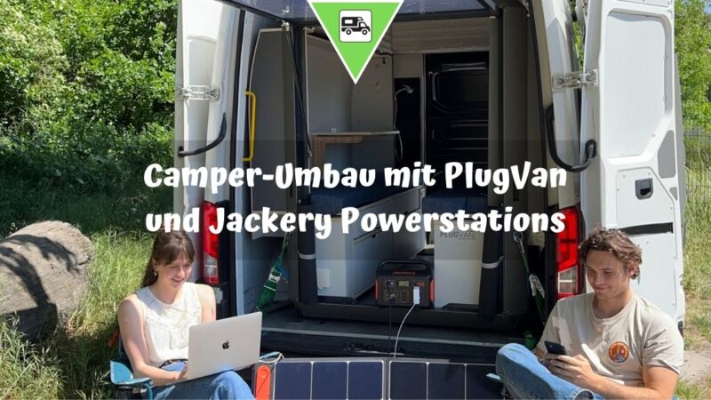 PlugVan Camper-Umbau mit Jackery Powerstations