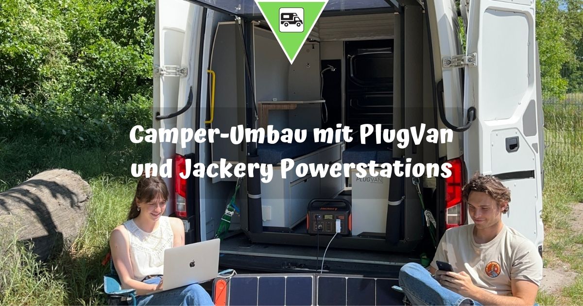 PlugVan Camper-Umbau mit Jackery Powerstations