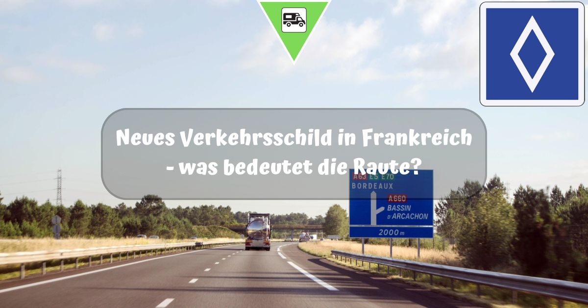 Spannende Neues Rautenschild In Frankreich Bild