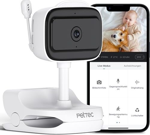 PetTec Cam Feel Sensor – Camper Überwachung mit praktischen Funktionen, ohne Folgekosten