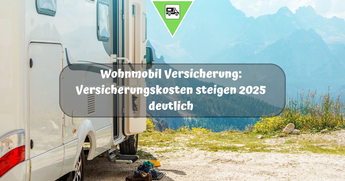 Wohnmobil Versicherung: Versicherungskosten steigen 2025 deutlich