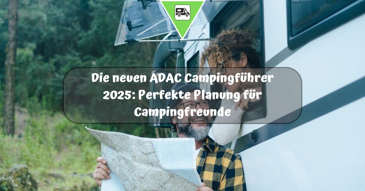 Die neuen ADAC Campingführer 2025: Perfekte Planung für Campingfreunde