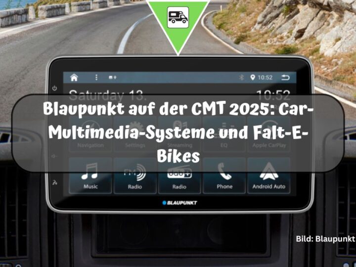 Blaupunkt auf der CMT 2025: Car-Multimedia-Systeme und Falt-E-Bikes