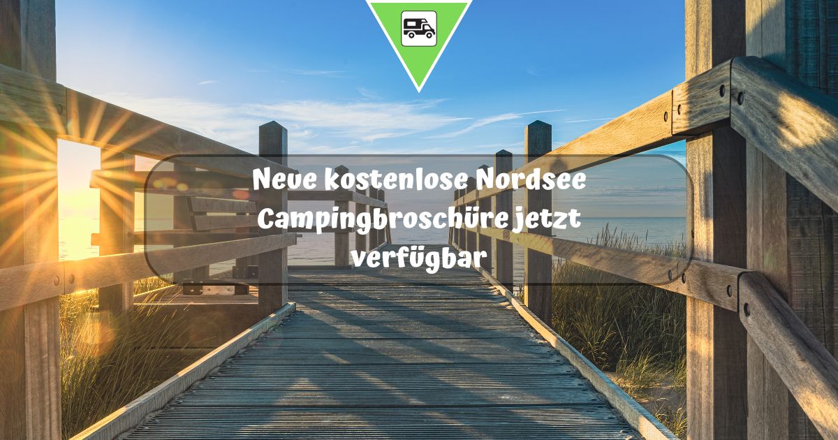 Neue kostenlose Nordsee Campingbroschüre jetzt verfügbar