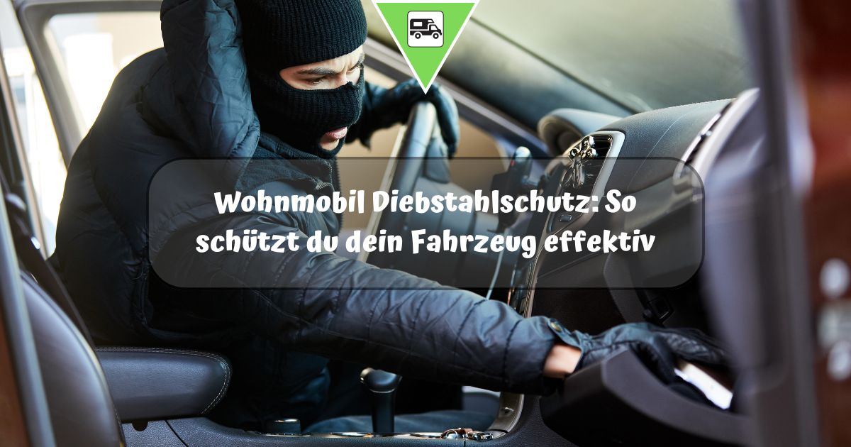 Wohnmobil Diebstahlschutz: So schützt du Camper und Wertsachen vor Einbruch