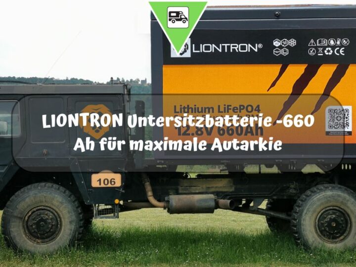 LIONTRON Untersitzbatterie -660 Ah für maximale Autarkie