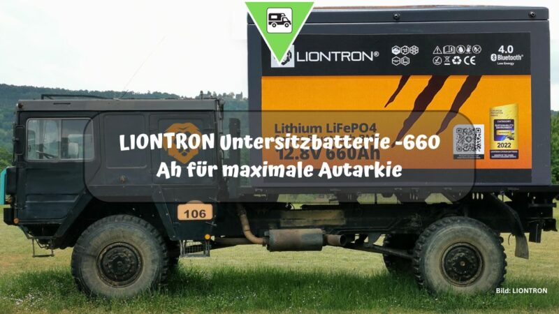 LIONTRON Untersitzbatterie -660 Ah für maximale Autarkie
