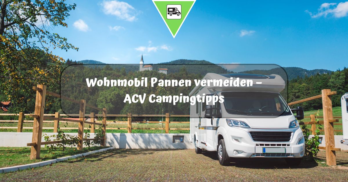 Wohnmobil Pannen vermeiden – ACV Campingtipps